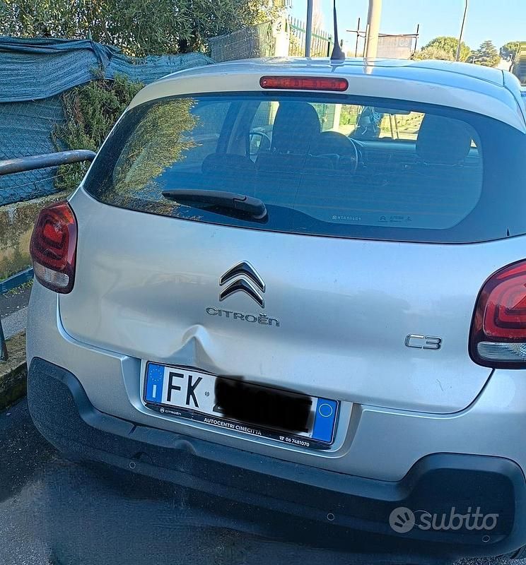 Usata Citroën C3 PureTech 82 CV (60 kW) 2017 Grigio Berlina