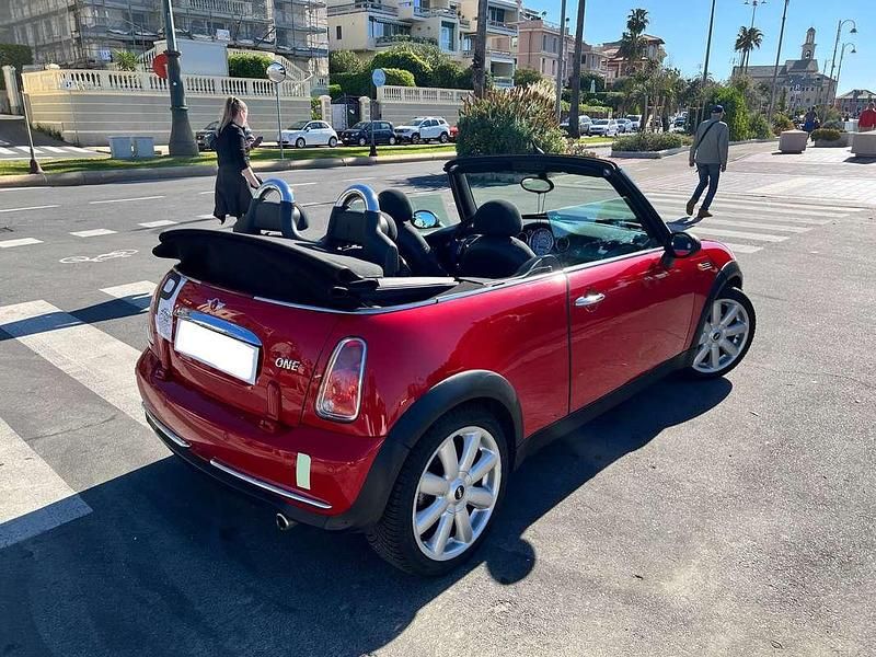 Usata Mini One Cabriolet 90 CV (66 kW) 2007 Rosso Cabrio