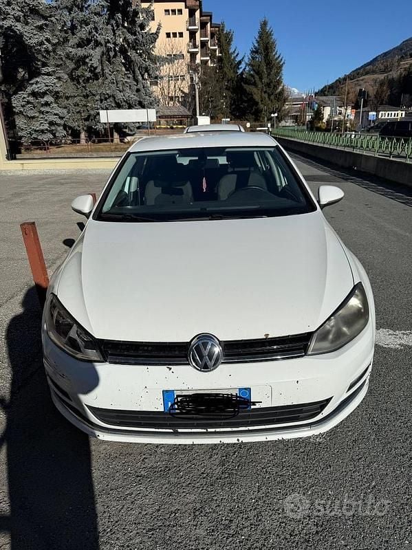 Usata VW Golf VII 150 CV (110 kW) 2014 Bianco Berlina