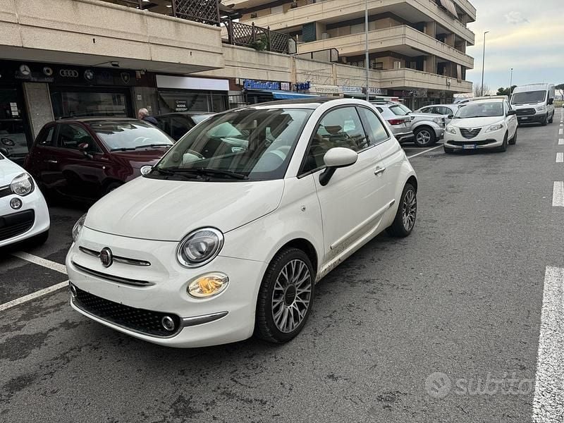 Usata Fiat 500 Lounge 69 CV (50 kW) 2019 Bianco Coupé