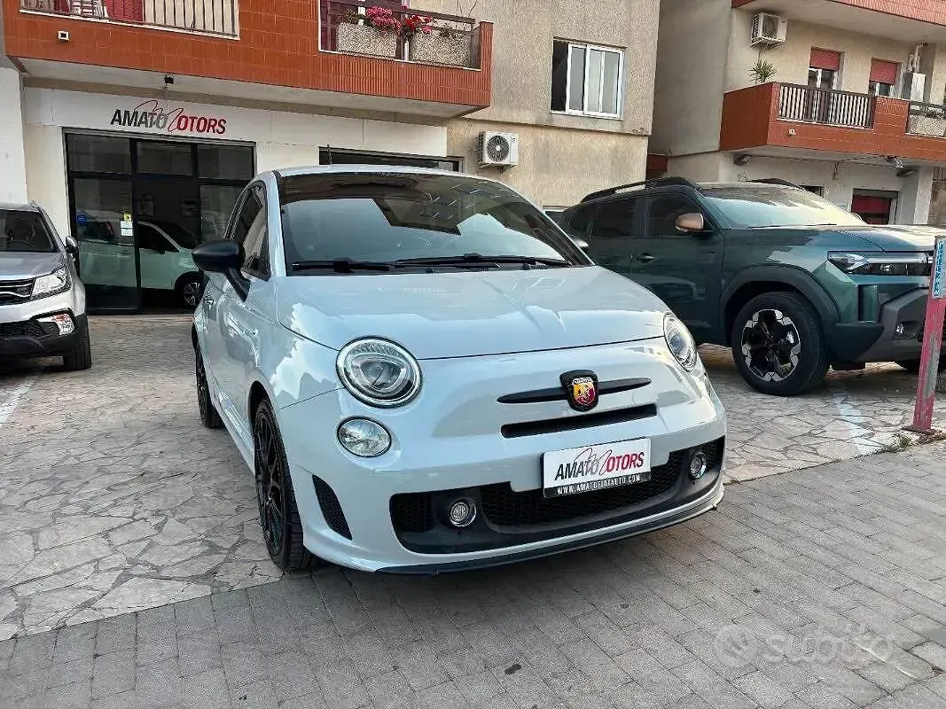 Usata Abarth 500 Custom 135 CV (99 kW) 2015 Grigio Utilitaria