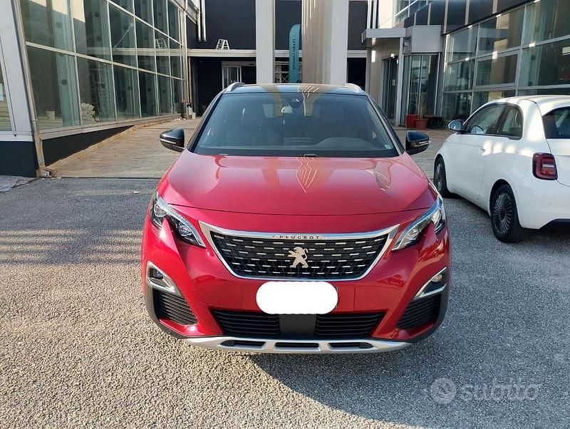 Usata Peugeot 3008 2018 Rosso SUV