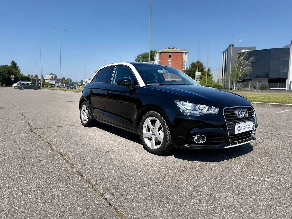Usata Audi A1 Admired 90 CV (66 kW) 2012 Nero Utilitaria