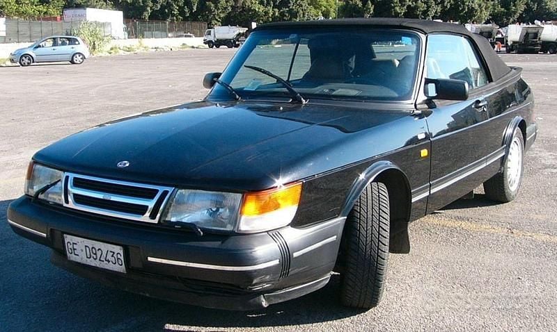 Usata Saab 900 Cabriolet 1992 Nero Cabrio