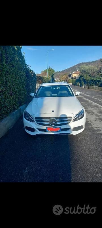 Usata Mercedes C250 204 CV (150 kW) 2017 Bianco Station wagon
