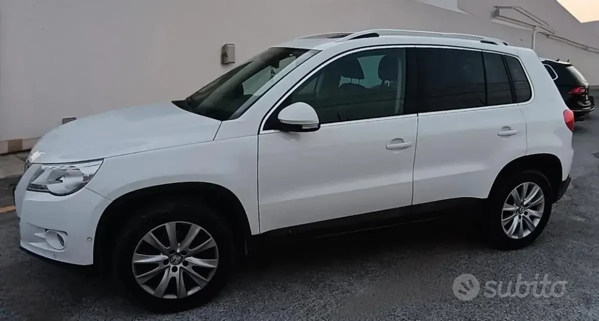 Usata VW Tiguan 140 CV (102 kW) 2010 Bianco SUV