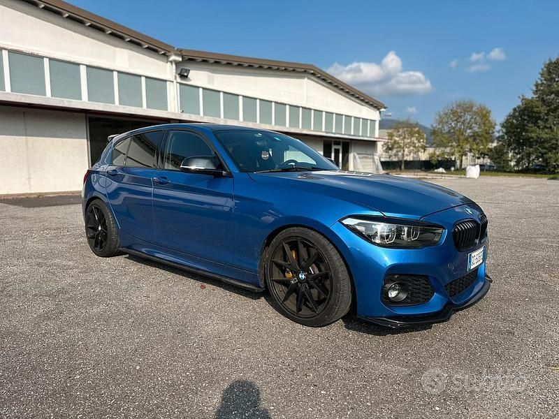 Usata BMW 120 M Sport 360 CV (264 kW) 2018 Blu Utilitaria