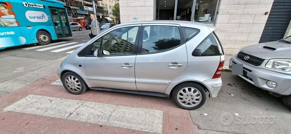 Usata Mercedes A170 Classic 95 CV (69 kW) 2003 Grigio Berlina