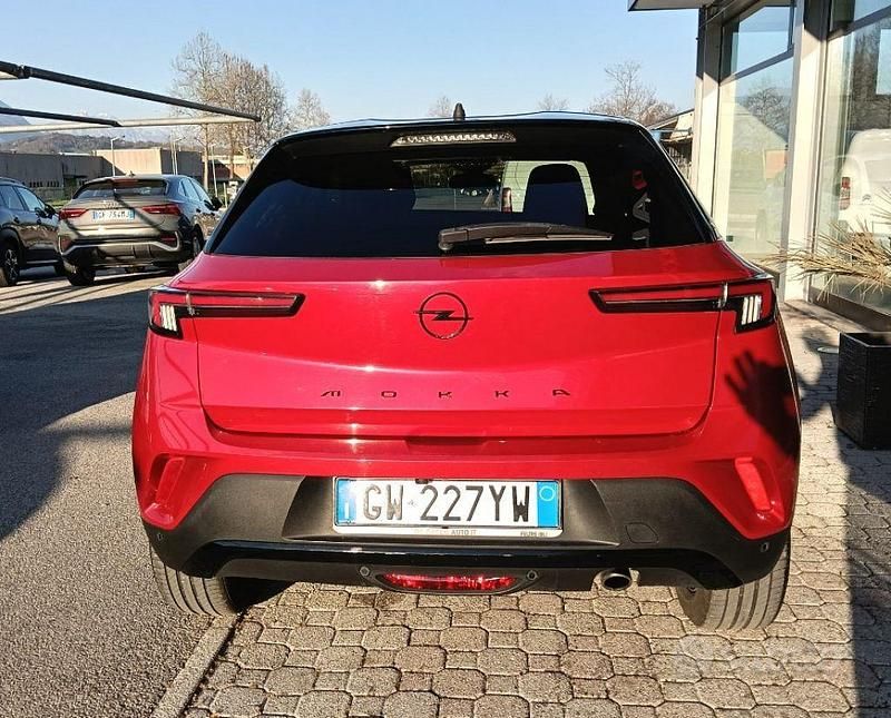 Usata Opel Mokka GS Line 110 CV (80 kW) 2021 Rosso SUV