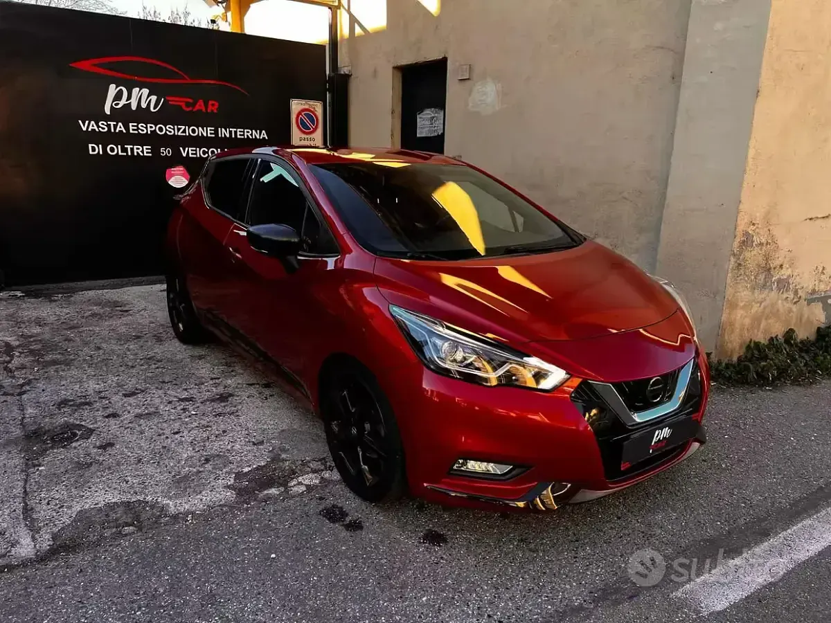 Begagnad Nissan Micra 117 HK (86 kW) 2019 Röd Halvkombi
