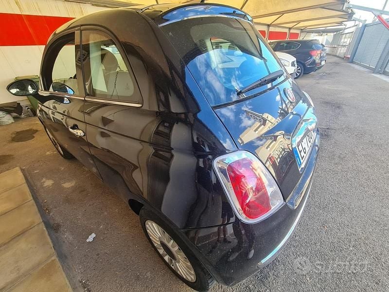 Usata Fiat 500 Lounge 2011 Nero Berlina
