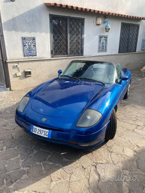 Usata Fiat Barchetta 131 CV (96 kW) 1997 Blu Cabrio