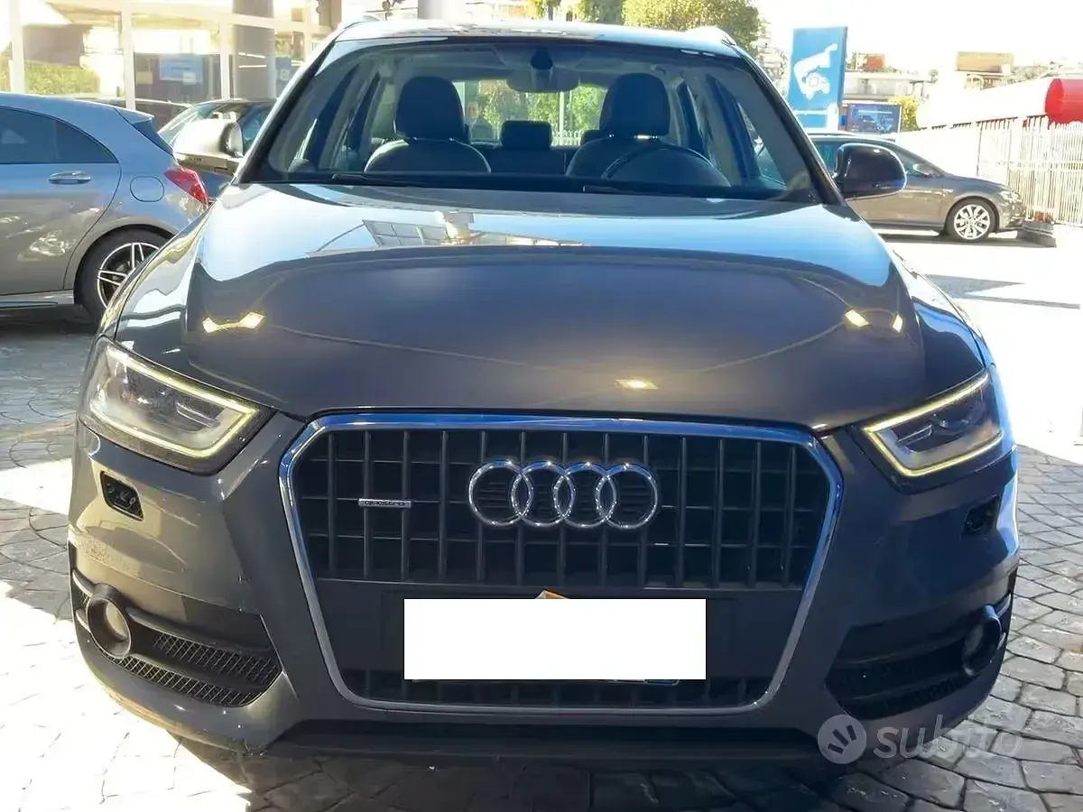 Usata Audi Q3 Advanced Plus 211 CV (155 kW) 2013 Grigio SUV