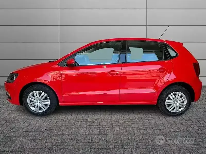 Usata VW Polo 90 CV (66 kW) 2015 Rosso Berlina