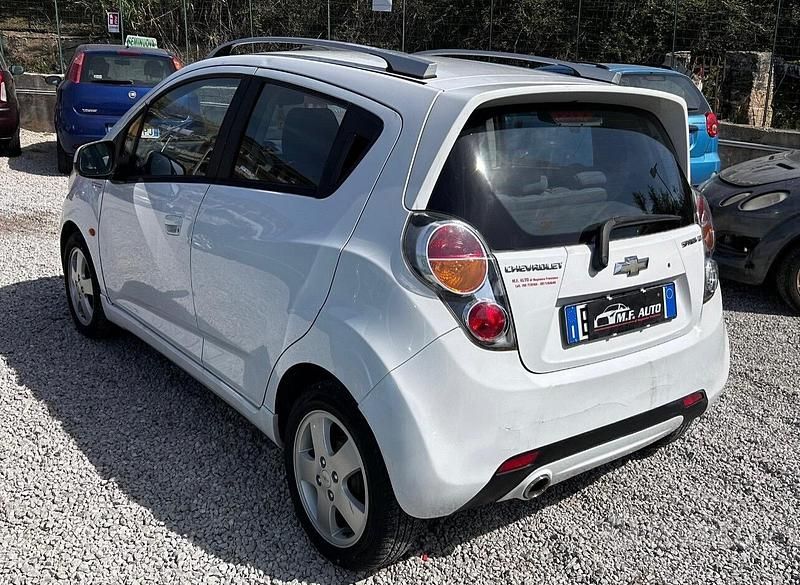 Usata Chevrolet Spark LS 68 CV (50 kW) 2013 Bianco Utilitaria