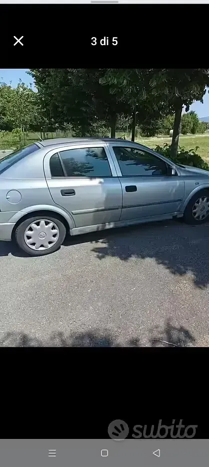 Usata Opel Astra 90 CV (66 kW) 2000 Grigio Berlina