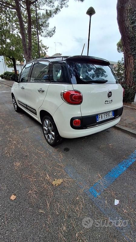Usata Fiat 500L Pop Star 105 CV (77 kW) 2015 Bianco Monovolume