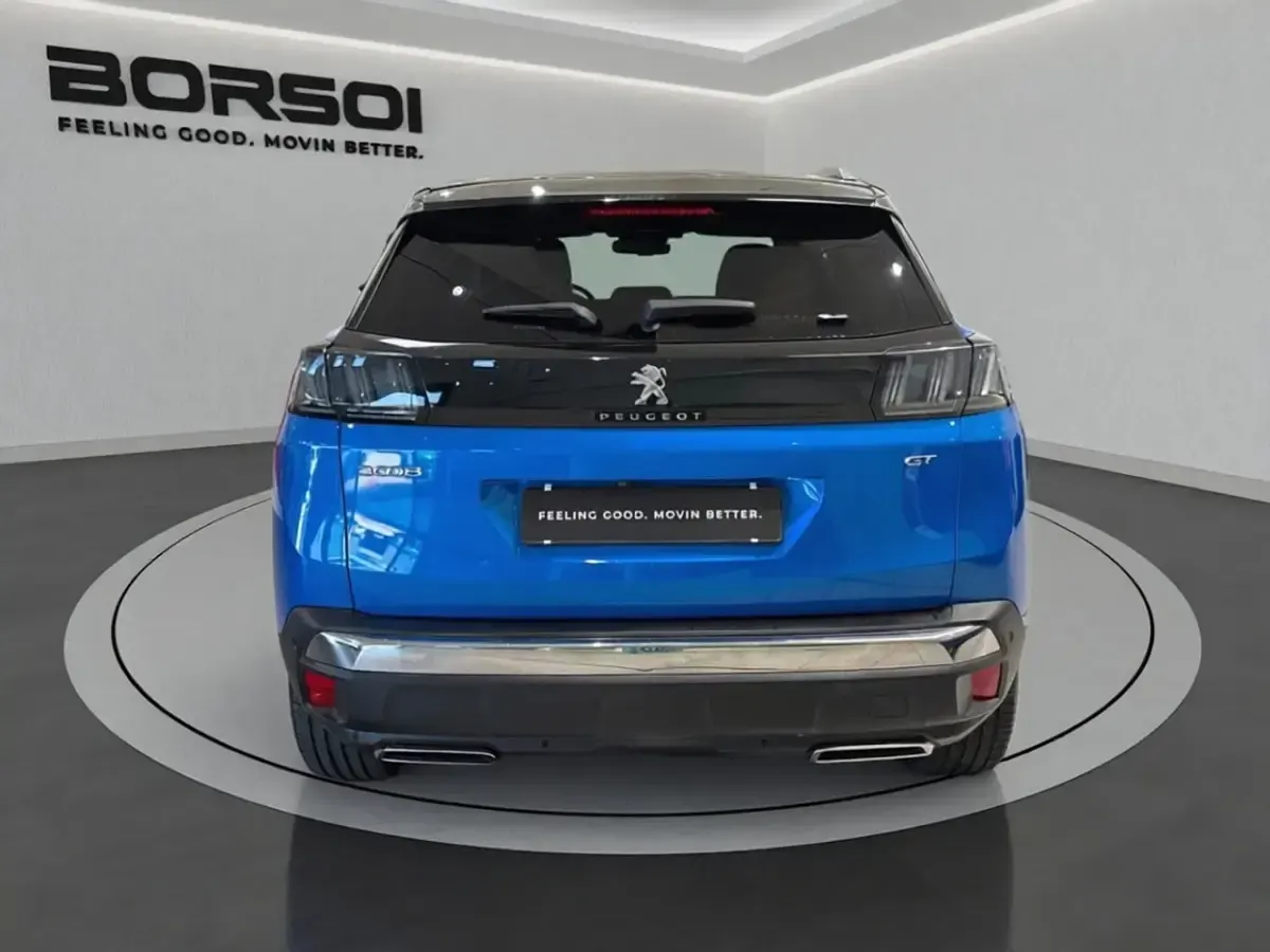 Usata Peugeot 3008 GT 130 CV (95 kW) 2021 Bic. blu marine / tetto nero SUV