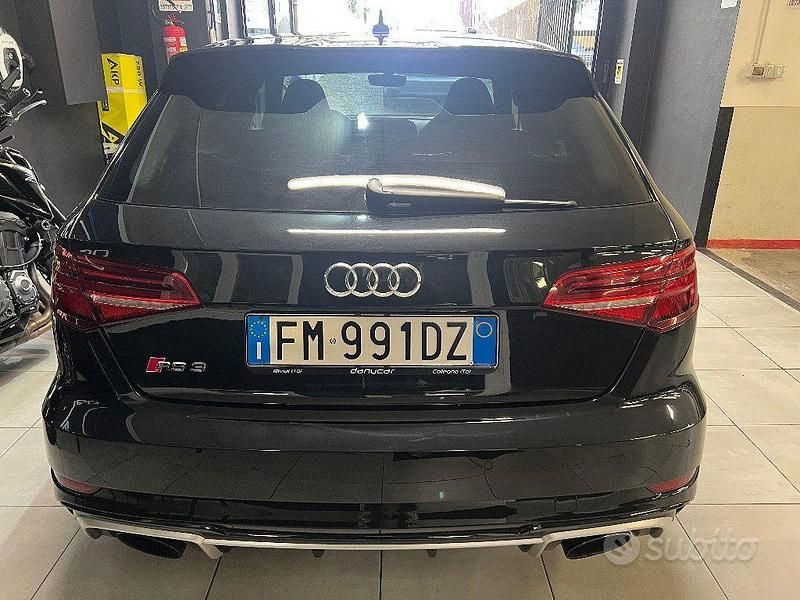 Usata Audi RS3 400 CV (294 kW) 2017 Nero Berlina