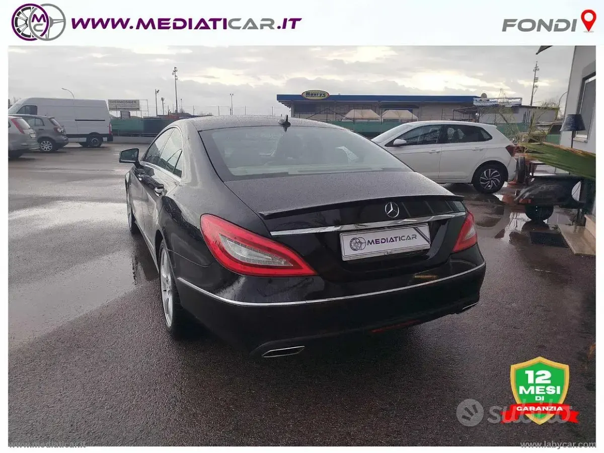 Usata Mercedes CLS250 204 CV (150 kW) 2012 Nero Coupé