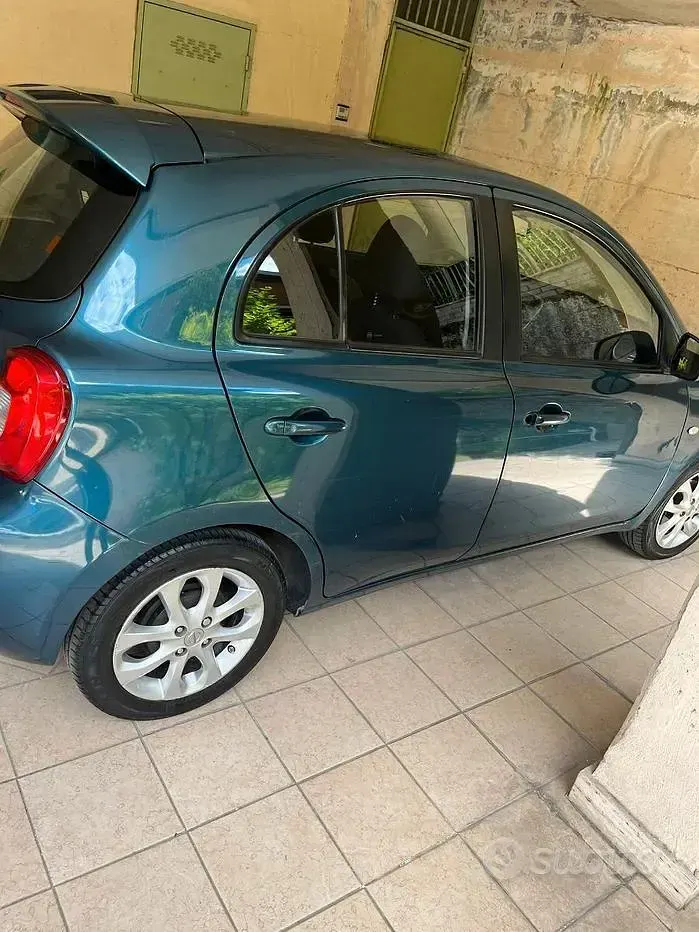 Usata Nissan Micra 2016 Blu Utilitaria