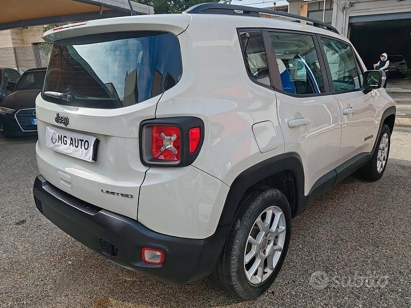 Usata Jeep Renegade Limited 140 CV (102 kW) 2018 Bianco SUV