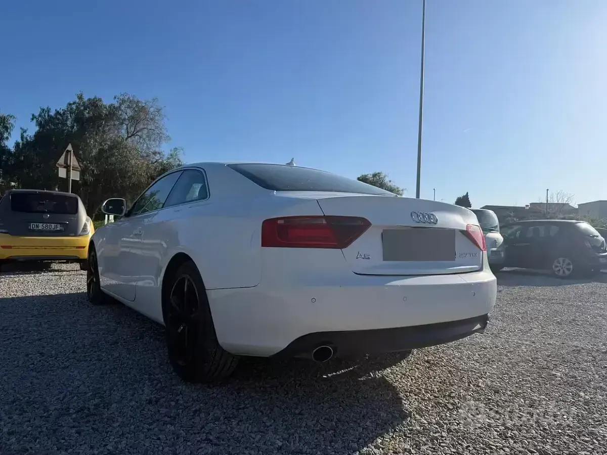 Usata Audi A5 190 CV (139 kW) 2008 Bianco Coupé