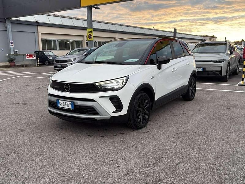 Usata Opel Crossland X GS Line 83 CV (61 kW) 2021 Bianco SUV