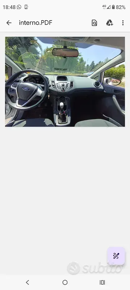 Usata Ford Fiesta 68 CV (50 kW) 2011 Utilitaria
