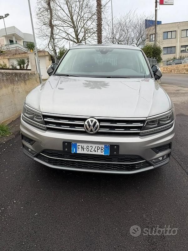 Usata VW Tiguan Advance 190 CV (139 kW) 2017 Grigio SUV