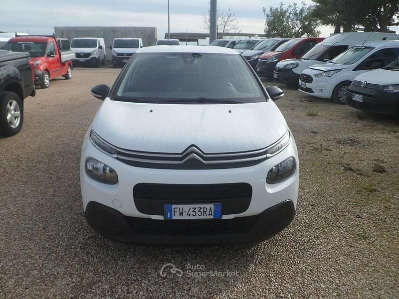 Usata Citroën C3 101 CV (74 kW) 2020 Bianco Furgone