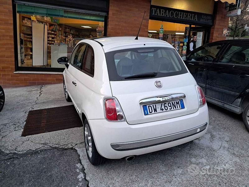 Usata Fiat 500C 2009 Bianco Cabrio