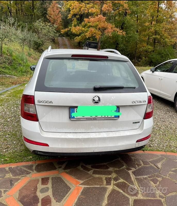 Usata Skoda Octavia 110 CV (80 kW) 2016 Bianco Station wagon