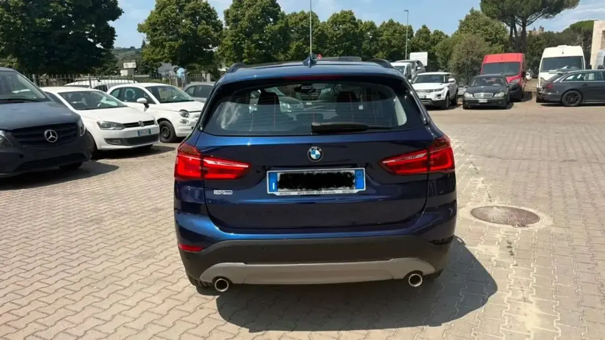 Usata BMW X1 Advantage 150 CV (110 kW) 2019 Blu SUV