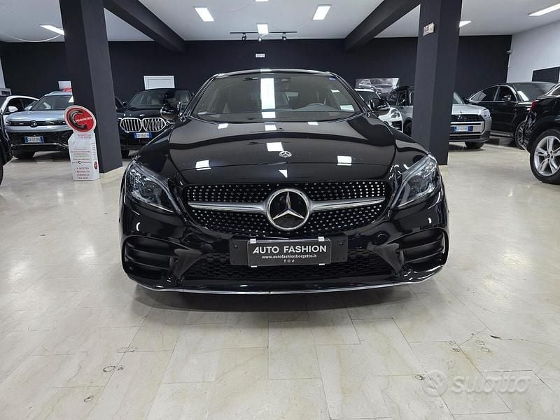 Usata Mercedes C220 Premium 194 CV (142 kW) 2020 Nero Coupé
