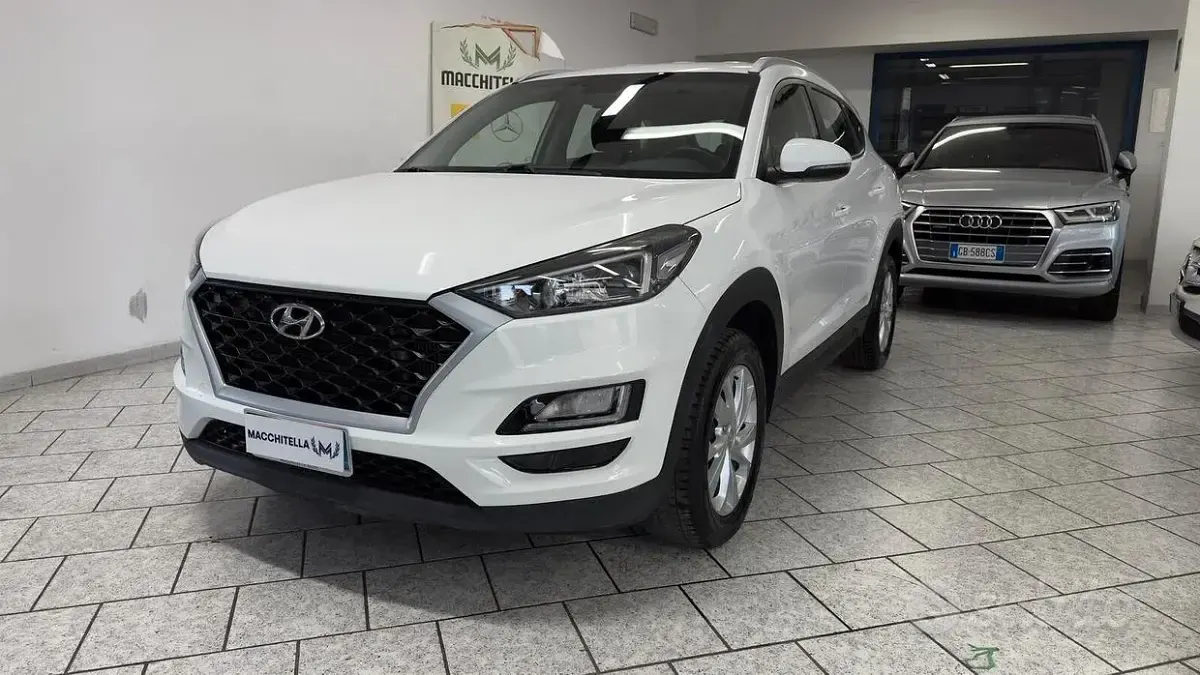 Usata Hyundai Tucson Comfort 116 CV (85 kW) 2019 Bianco SUV