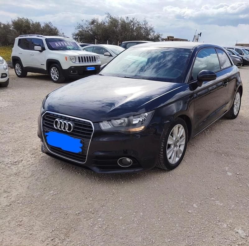 Usata Audi A1 104 CV (76 kW) 2010 Nero Utilitaria