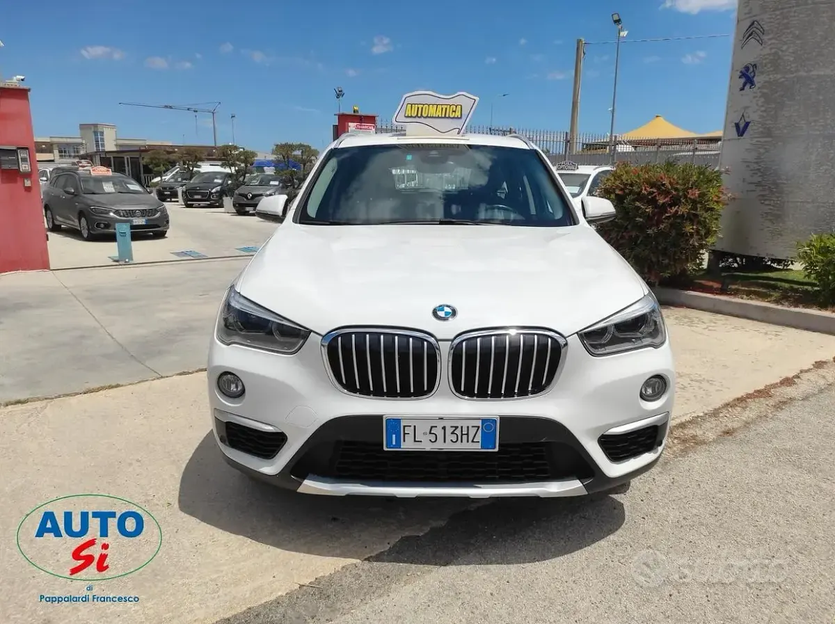 Usata BMW X1 Efficient Dynamics 150 CV (110 kW) 2018 Bianco SUV