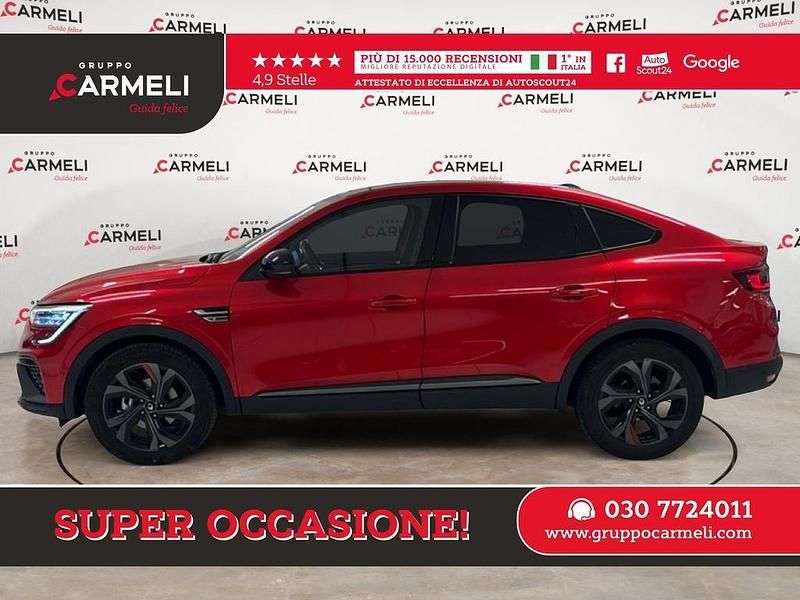 Usata Renault Arkana RS Line 142 CV (104 kW) 2022 Rosso SUV