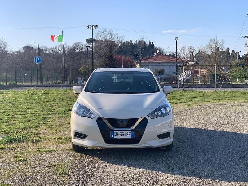 Usata Nissan Micra Visia 68 CV (50 kW) 2022 Bianco Utilitaria