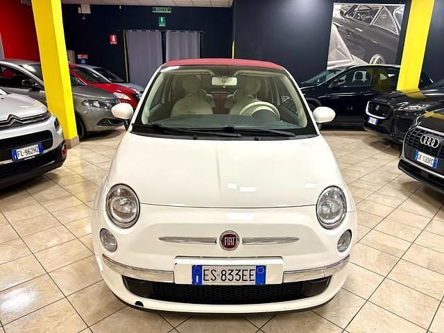 Usata Fiat 500C Lounge 95 CV (69 kW) 2013 Bianco Cabrio