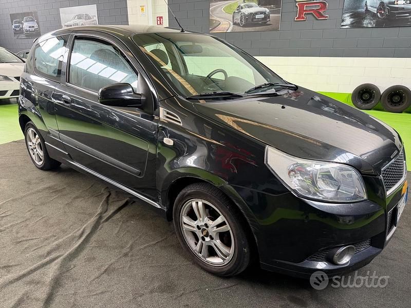Usata Chevrolet Aveo LT 84 CV (61 kW) 2009 Nero Berlina