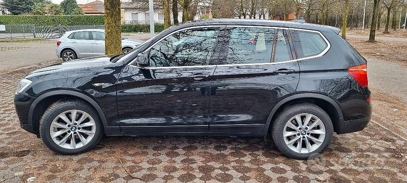 Usata BMW X3 190 CV (139 kW) 2014 Nero SUV