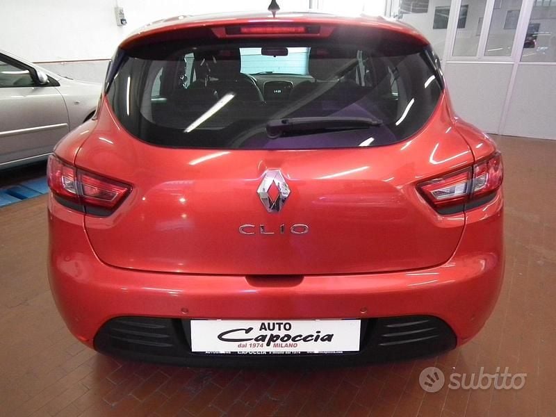 Usata Renault Clio IV Zen 75 CV (55 kW) 2017 Rosso Berlina