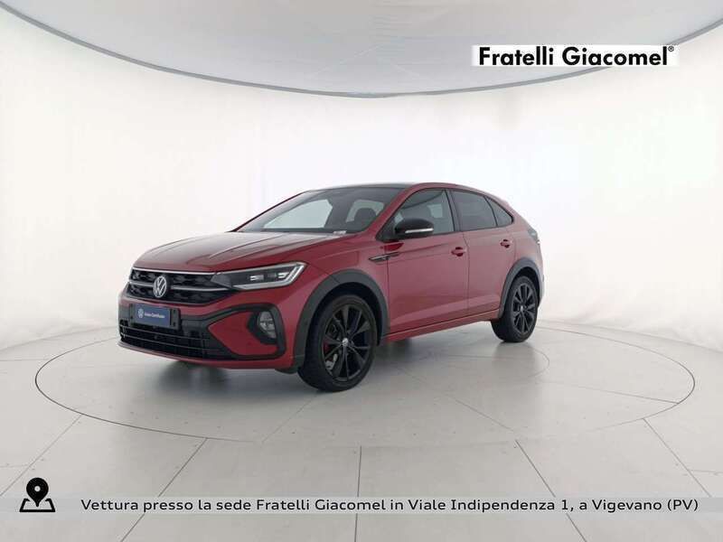 P8 kings red metallizzato Usata 2023 VW Taigo R-line SUV | 23.900 € (Buon prezzo) - Immagine 1/4