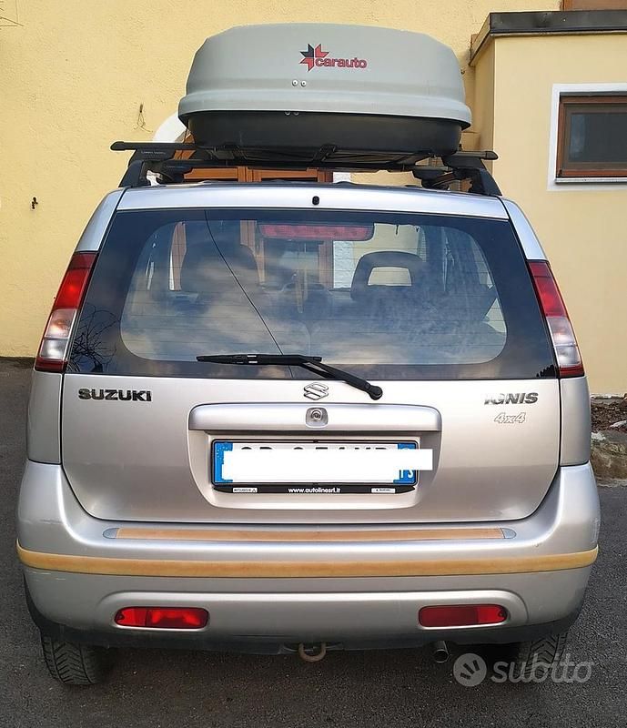 Usata Suzuki Ignis 83 CV (61 kW) 2003 Grigio Utilitaria