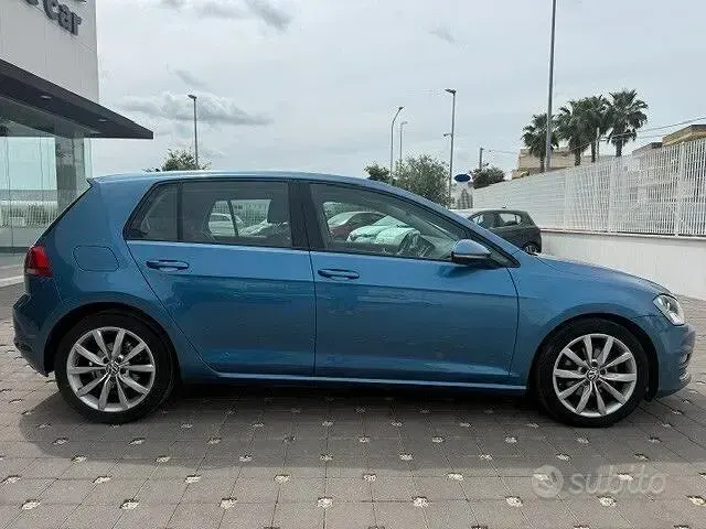 Usata VW Golf VII Executive 110 CV (80 kW) 2016 Blu Berlina