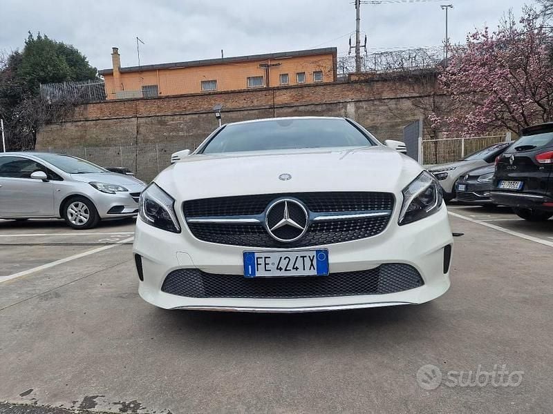 Usata Mercedes A180 Executive 109 CV (80 kW) 2016 Bianco Berlina