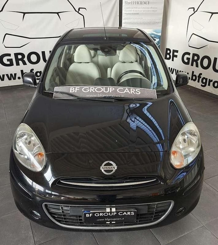 Usata Nissan Micra Visia 80 CV (58 kW) 2011 Nera Utilitaria