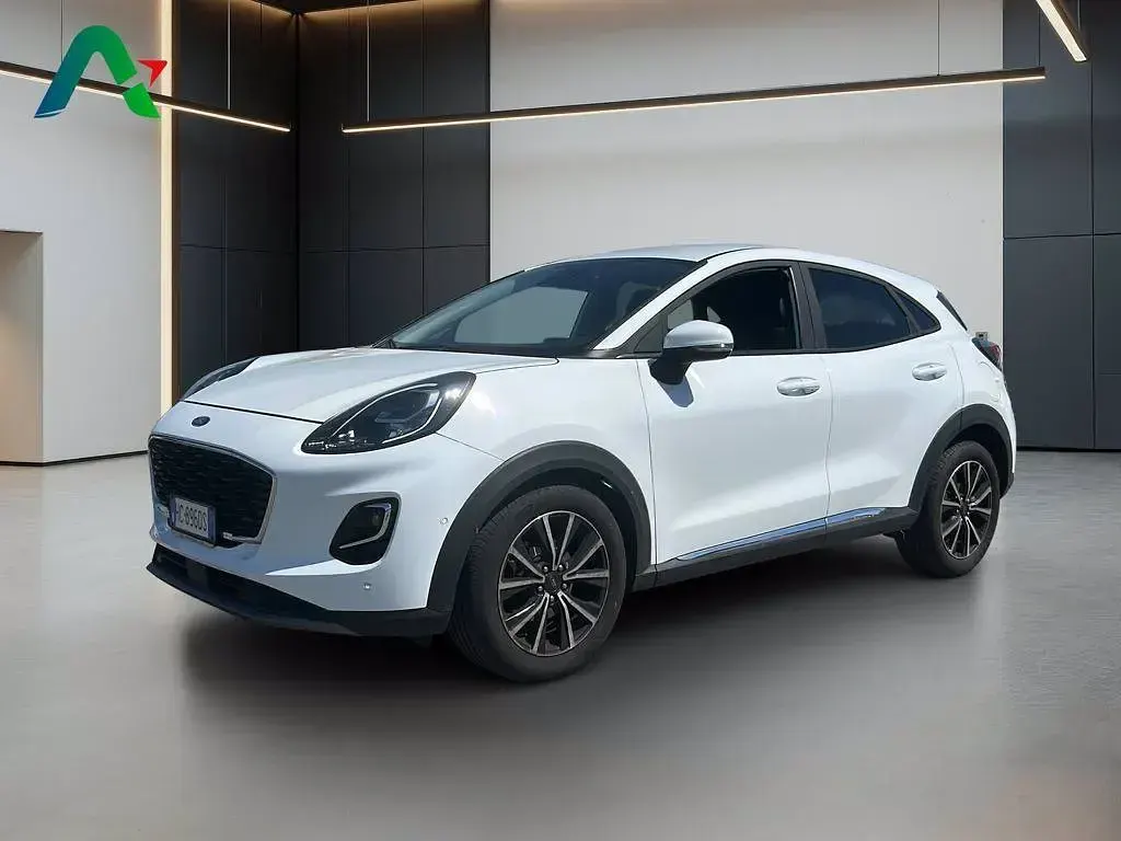 Usata Ford Puma Titanium 125 CV (91 kW) 2022 Bianco frozen SUV